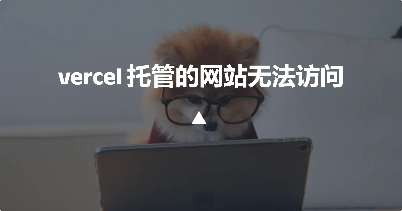 vercel托管的网站无法访问